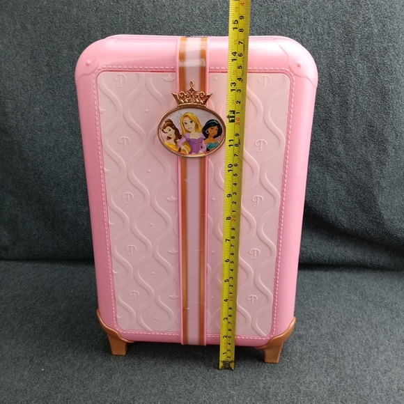 Disney Princess Pink Travel Child Suitcase Playset Suitcase Only EUC - Picture 12 of 13